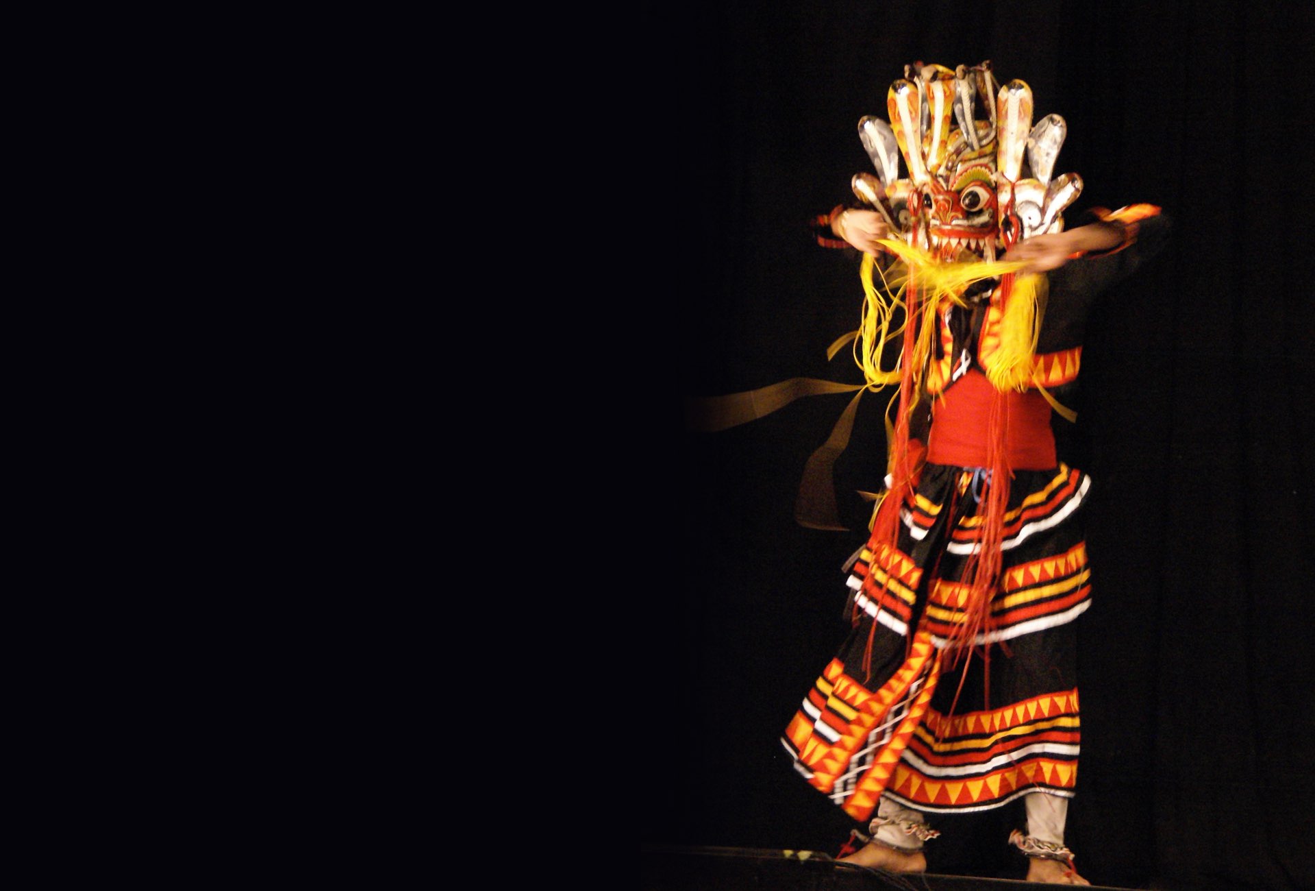 Devil Dancer in Sri Lanka