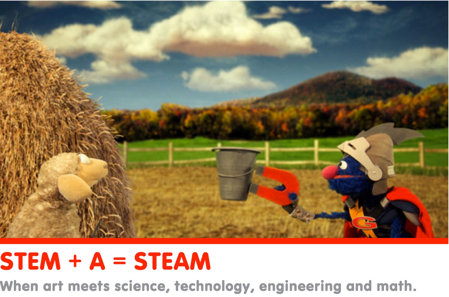 STEAM in Sesame Street curriculum